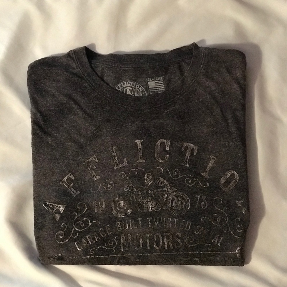 Men’s Affliction American Customs T-Shirt 2XL